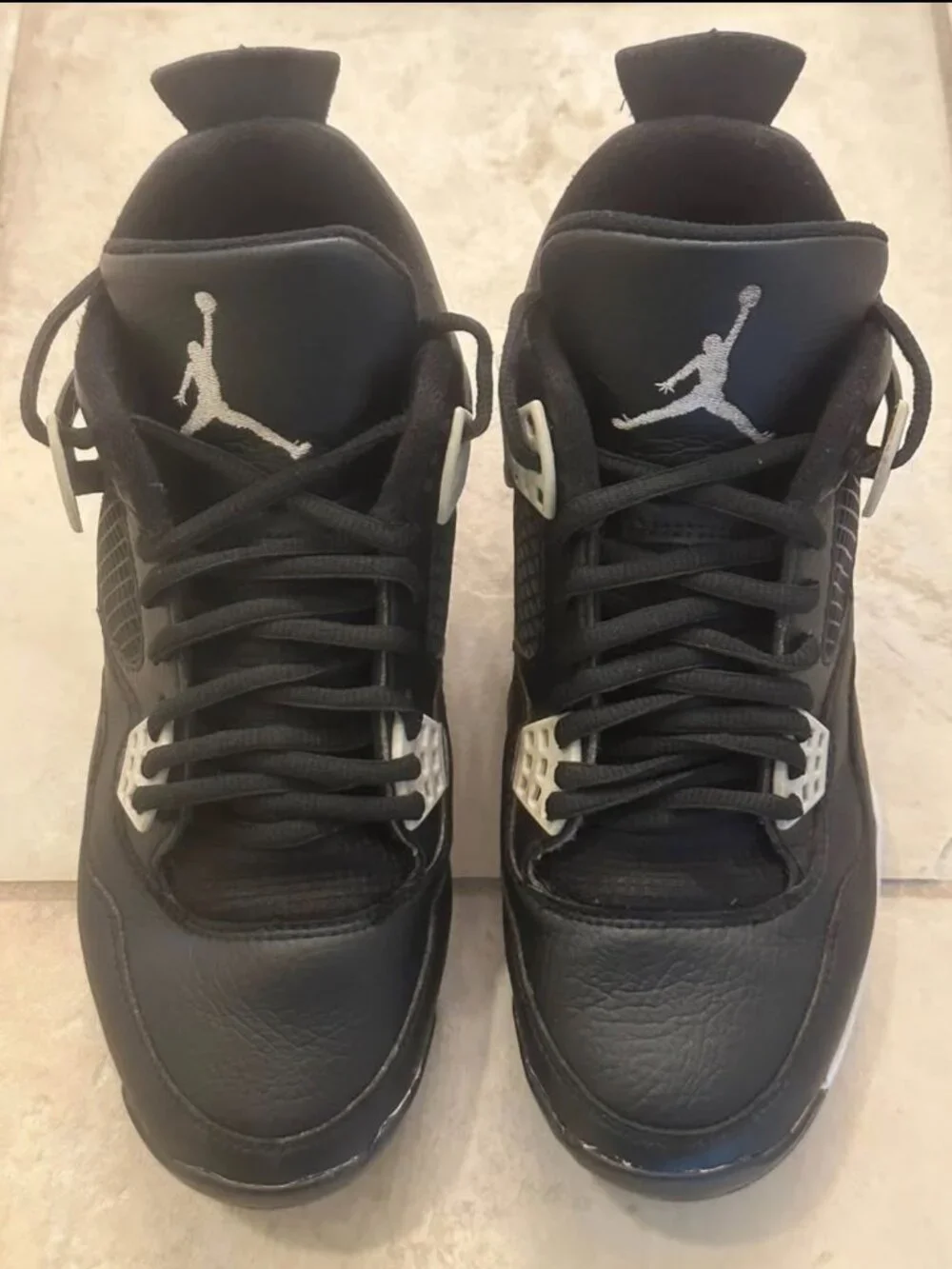 Air Jordan Retro MCS Cleats Oreo IV 4 Baseball Football Size 7.5 807709-010